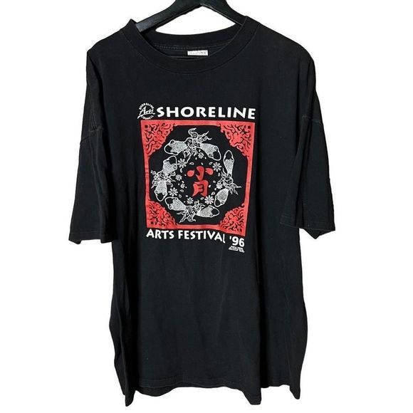VTG 1996 Seattle Shoreline Arts Fetival T Shirt XXL - Picture 1 of 4